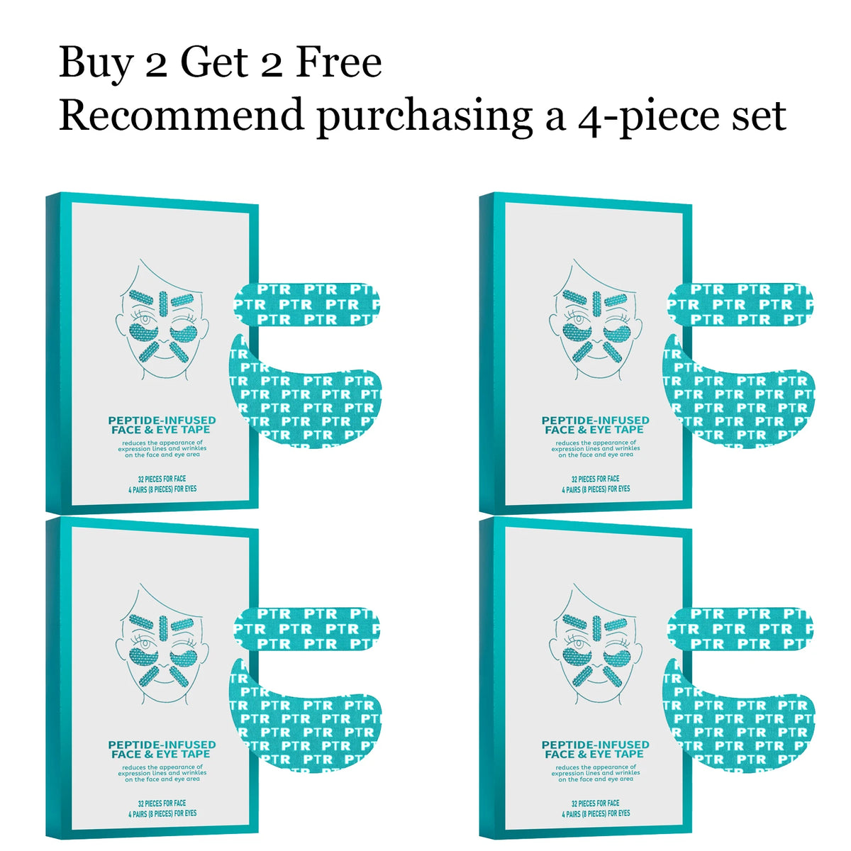 Gentle Moisturizing Facial and Eye Care Patches for Daily Care
