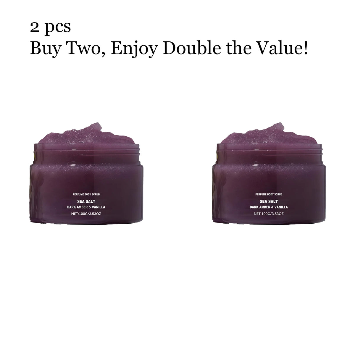 Vanilla Body Scrub Cream for Gentle Exfoliation and Moisturizing