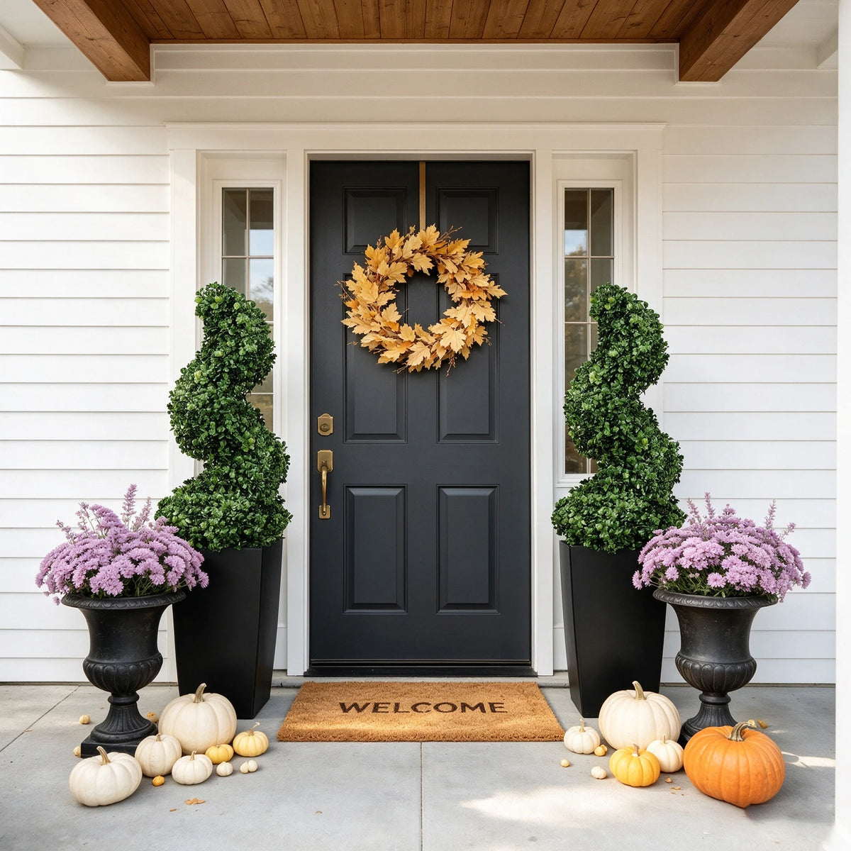 Olitree Artificial Boxwood Spiral Topiary Trees For Indoor Outdoor Decor