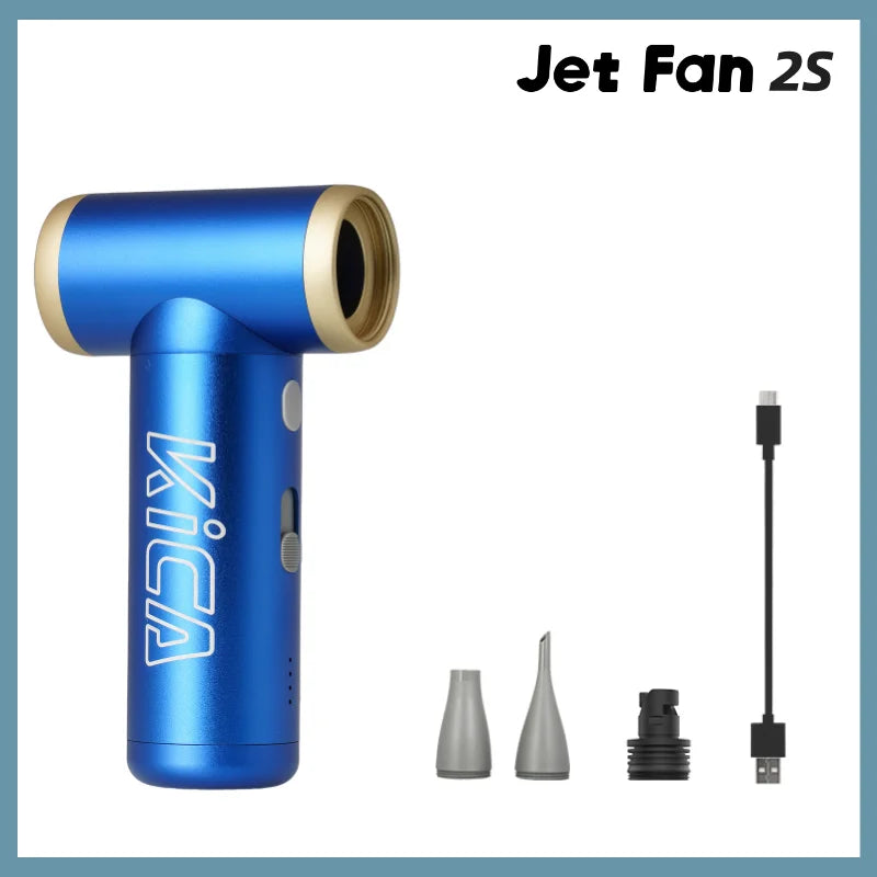 KiCA JetFan 2S Portable Rechargeable Air Blower for Outdoor Use