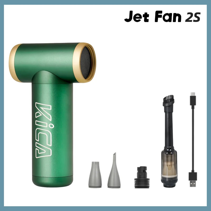 KiCA JetFan 2S Portable Rechargeable Air Blower for Outdoor Use