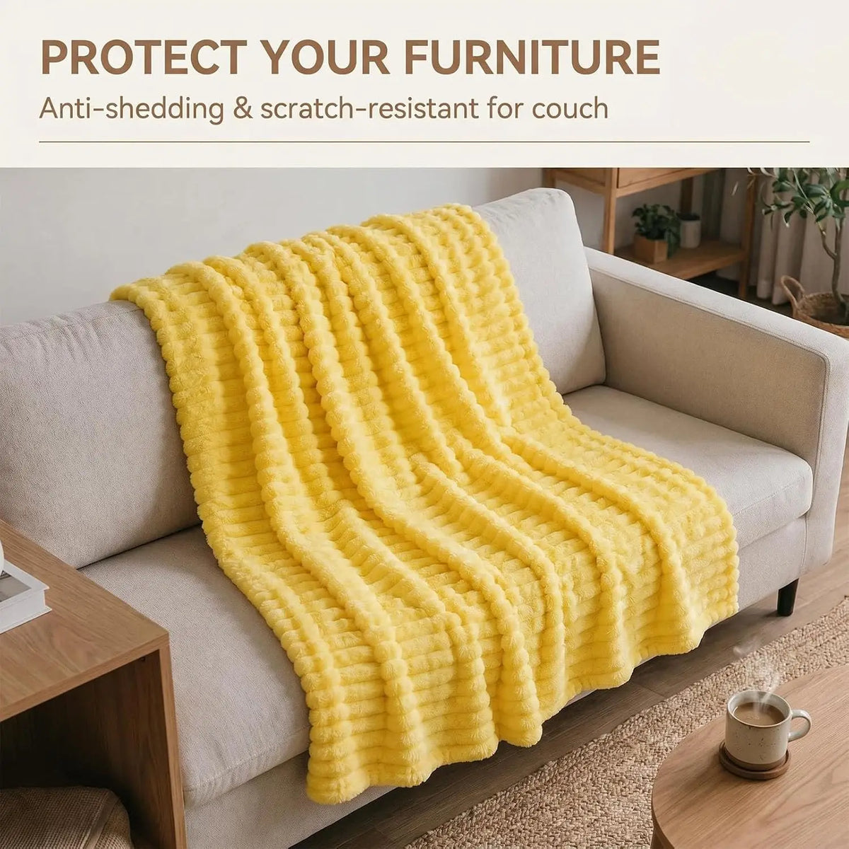 Emotional Support Blanket for Dogs Comforting Pet Throw