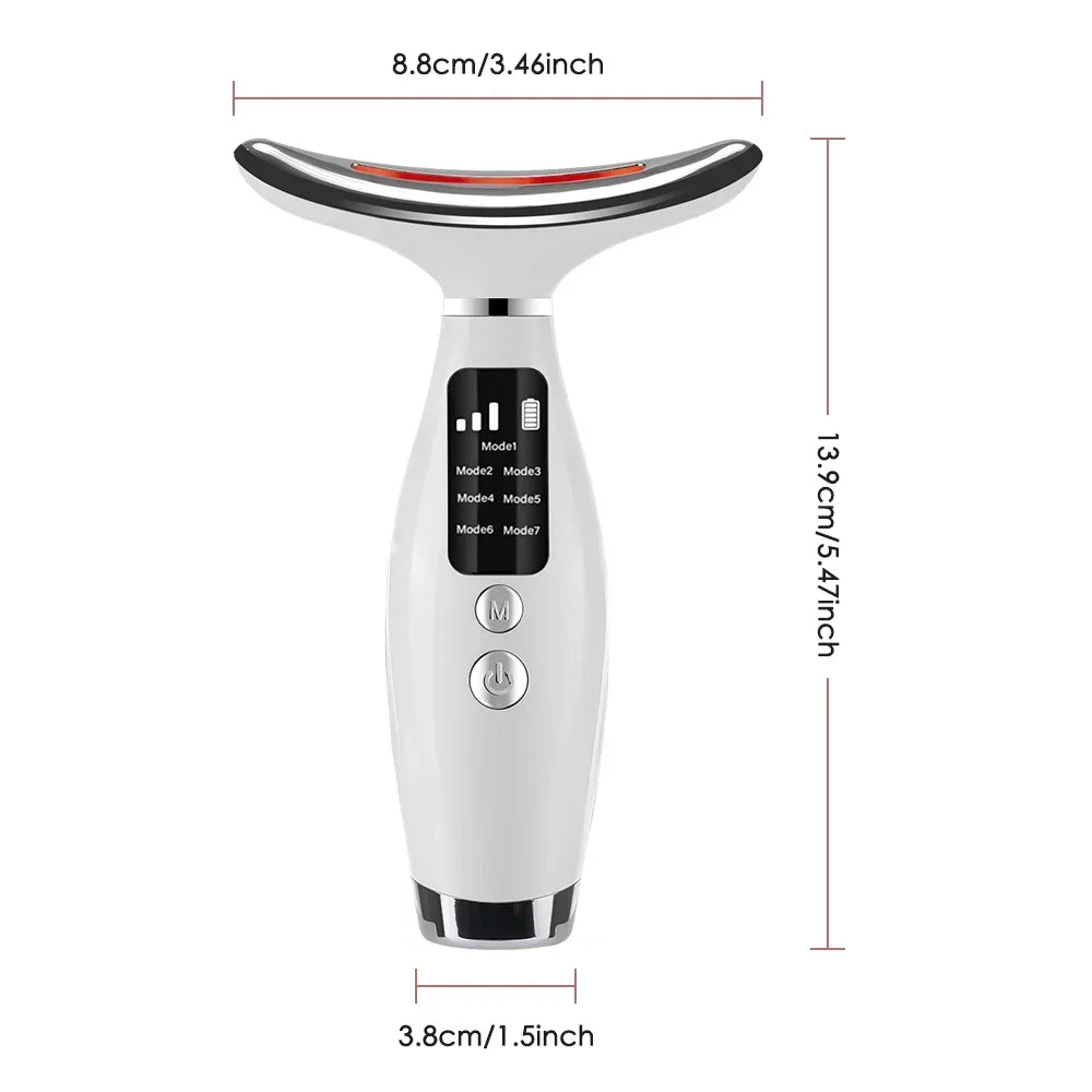 Neck And Face Lifting Massager With LED Photon Therapy