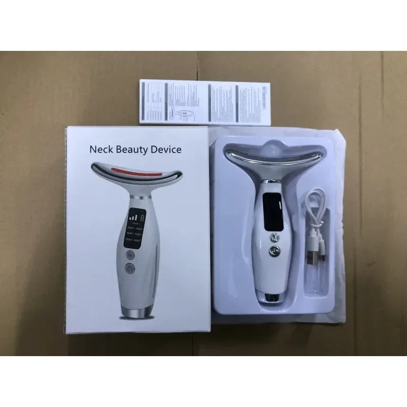 Neck And Face Lifting Massager With LED Photon Therapy