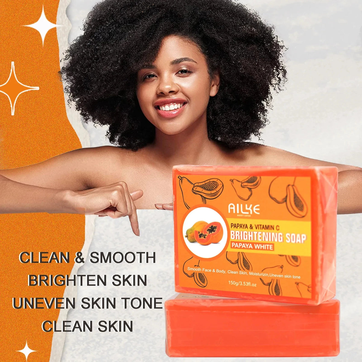 AILKE Glutathione Whitening Skincare Set for Radiant Hydrated Skin