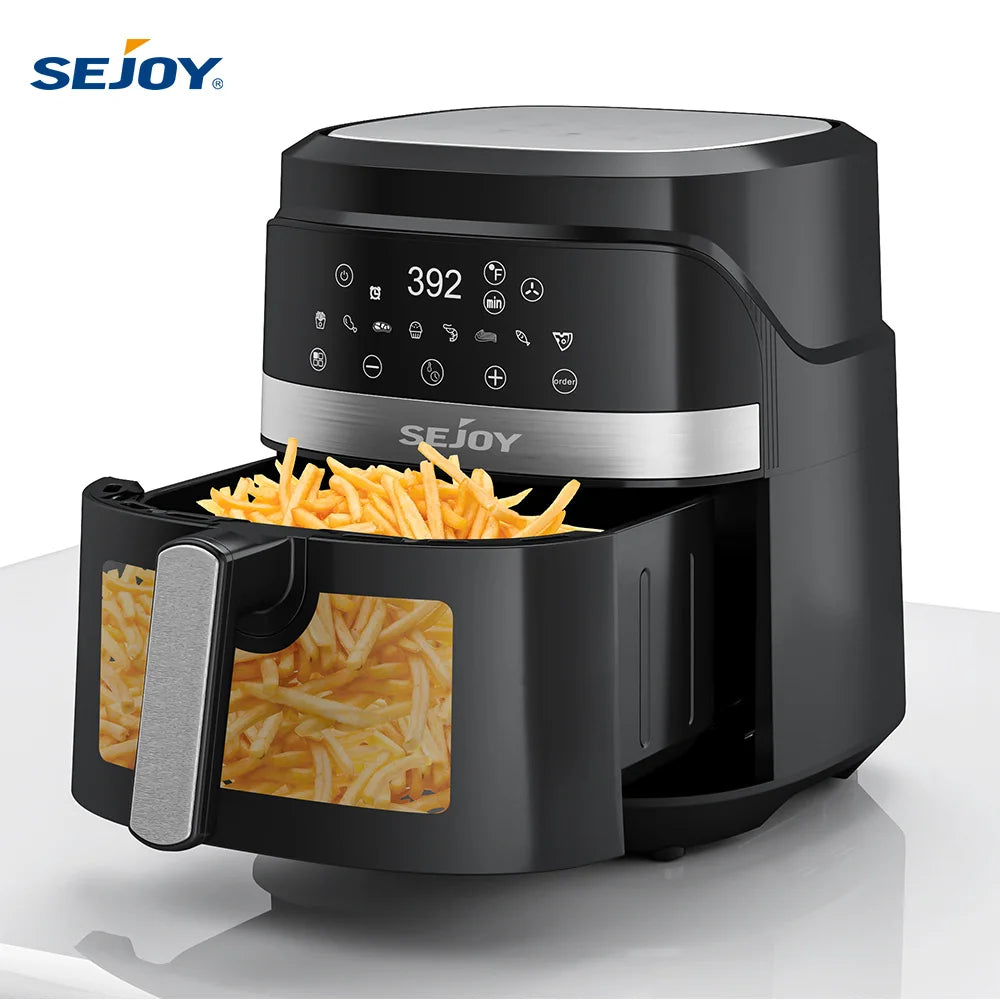 Sejoy 8-In-1 Air Fryer With Ceramic Coating And Even Heating