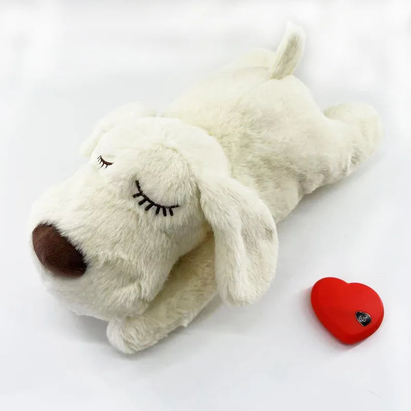Pet Anxiety Relief Heartbeat Plush Toy for Dogs and Cats