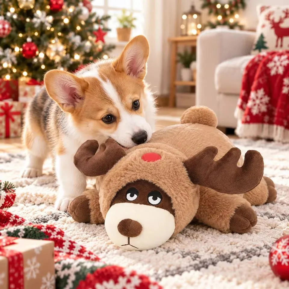 Heartbeat Sloth Plush Toy for Dogs Anxiety Relief and Comfort