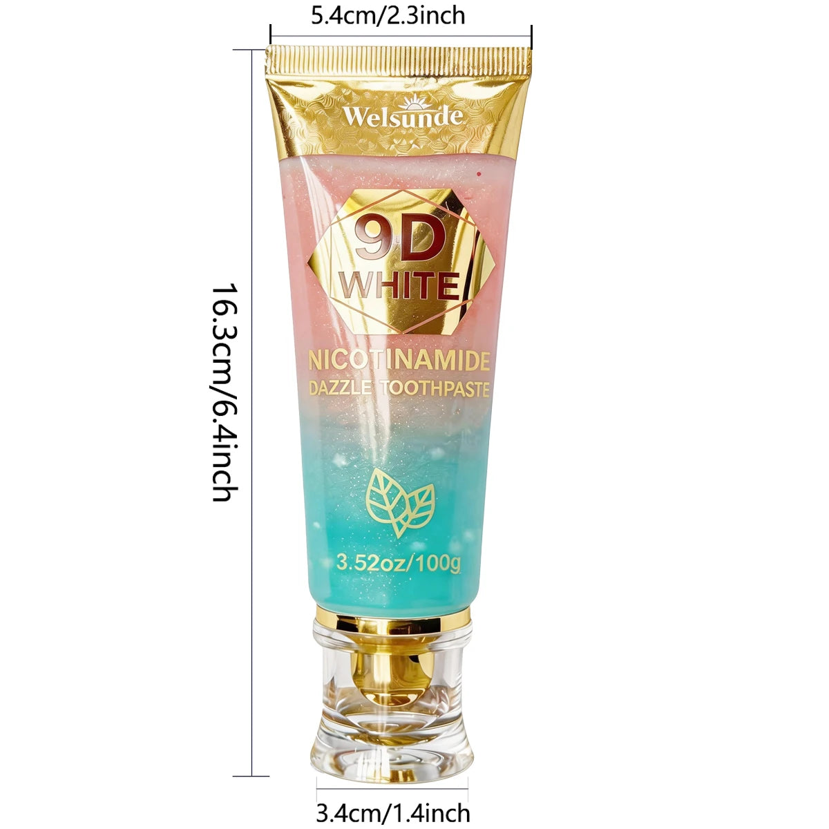 Welsunde Whitening Toothpaste With Hydroxyapatite For Fresh Breath