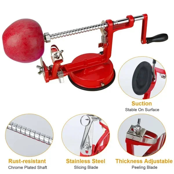 Manual 3 In 1 Apple Peeler, Potato Slicer And Corer