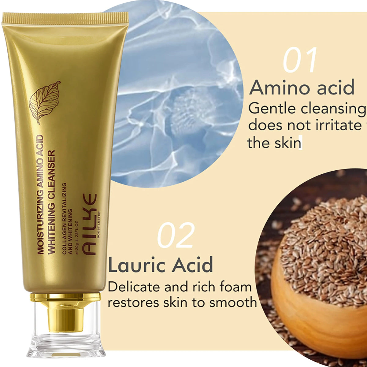 AILKE Whitening Moisturizing Face Cream for Dark Spots and Freckles