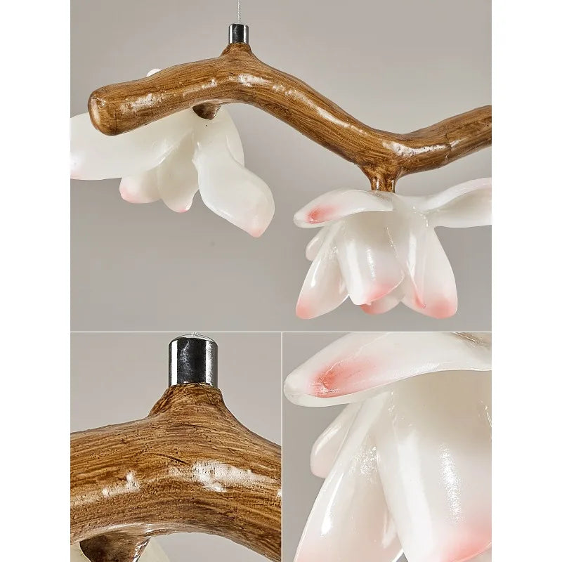 Lotus Flower Pendant Lamp For Zen Inspired Dining Rooms