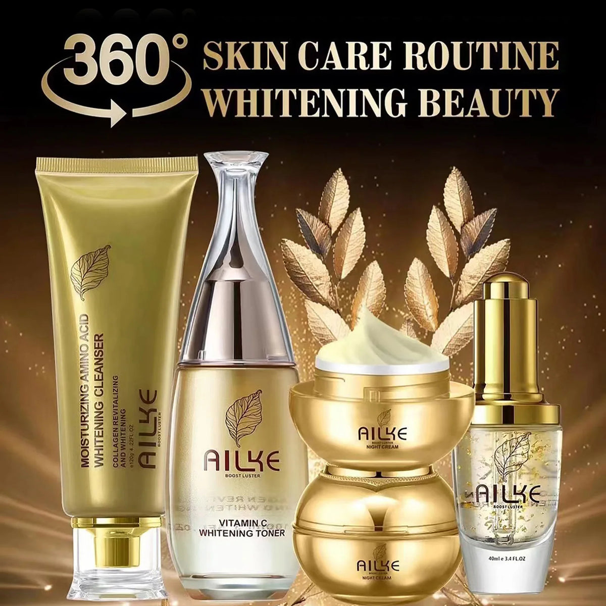 AILKE Whitening Moisturizing Face Cream for Dark Spots and Freckles
