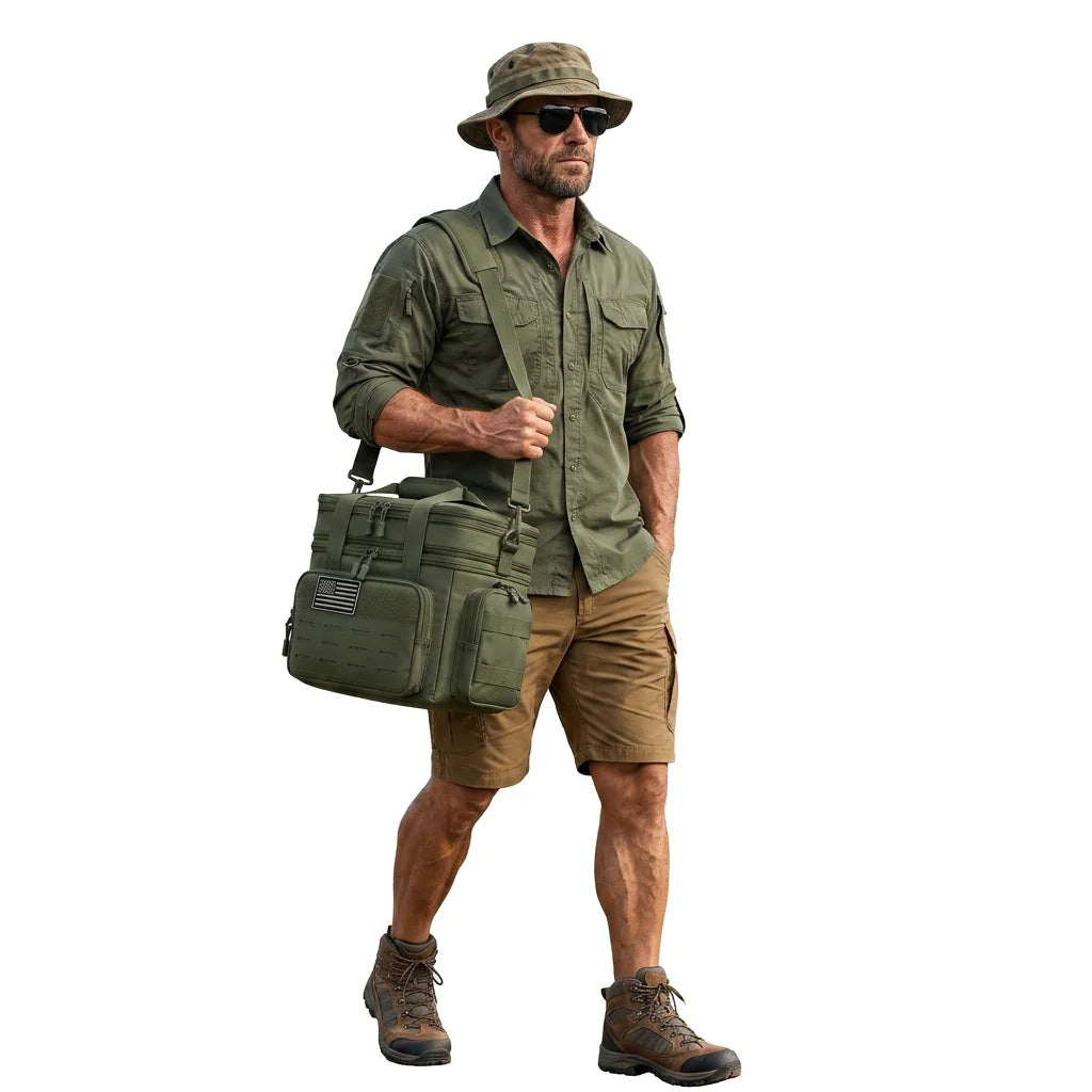 ReFire Gear Insulated Picnic Cooler Bag for Camping and Travel