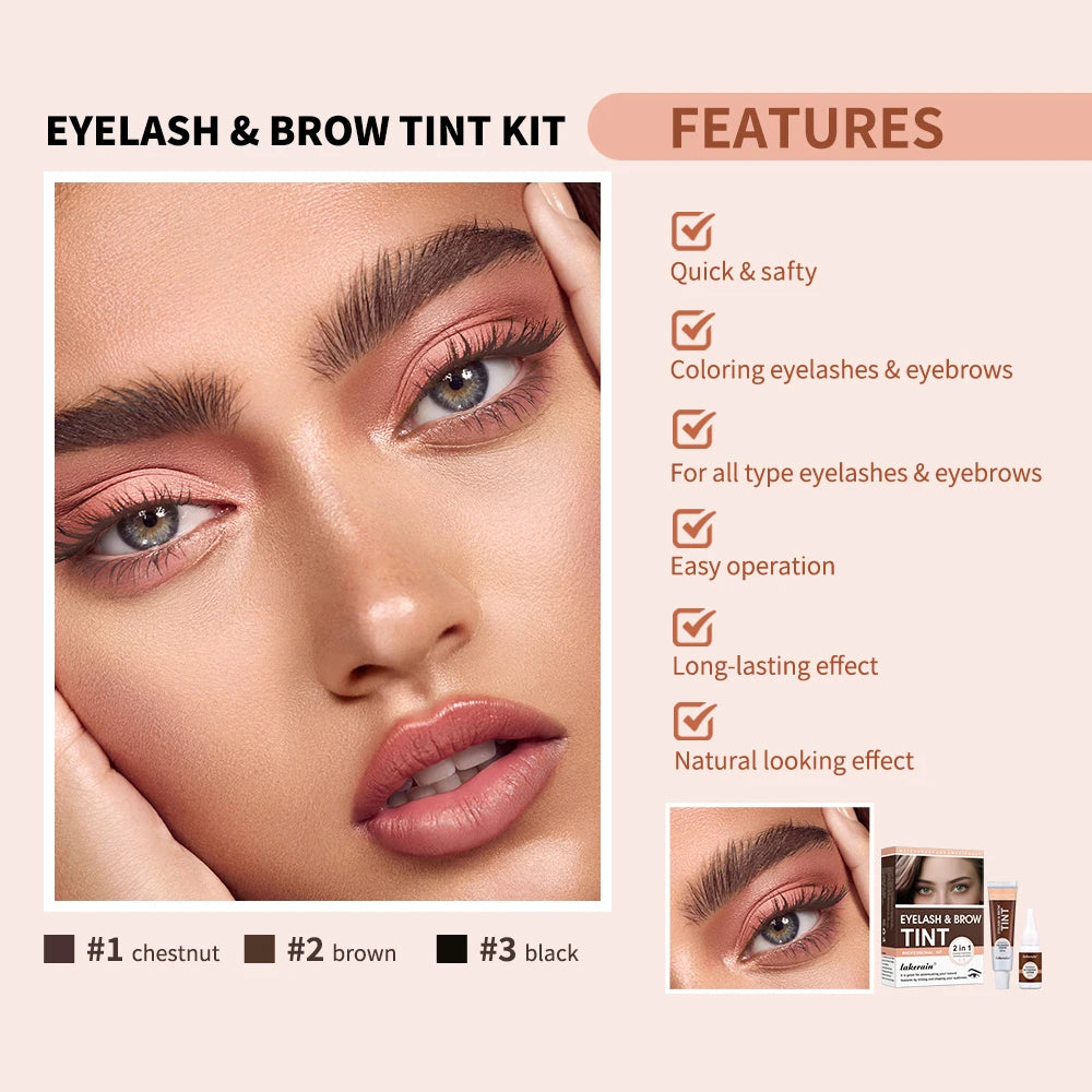 ibcccndc Eyelash Lift and Tint Kit for Salon or Home Use