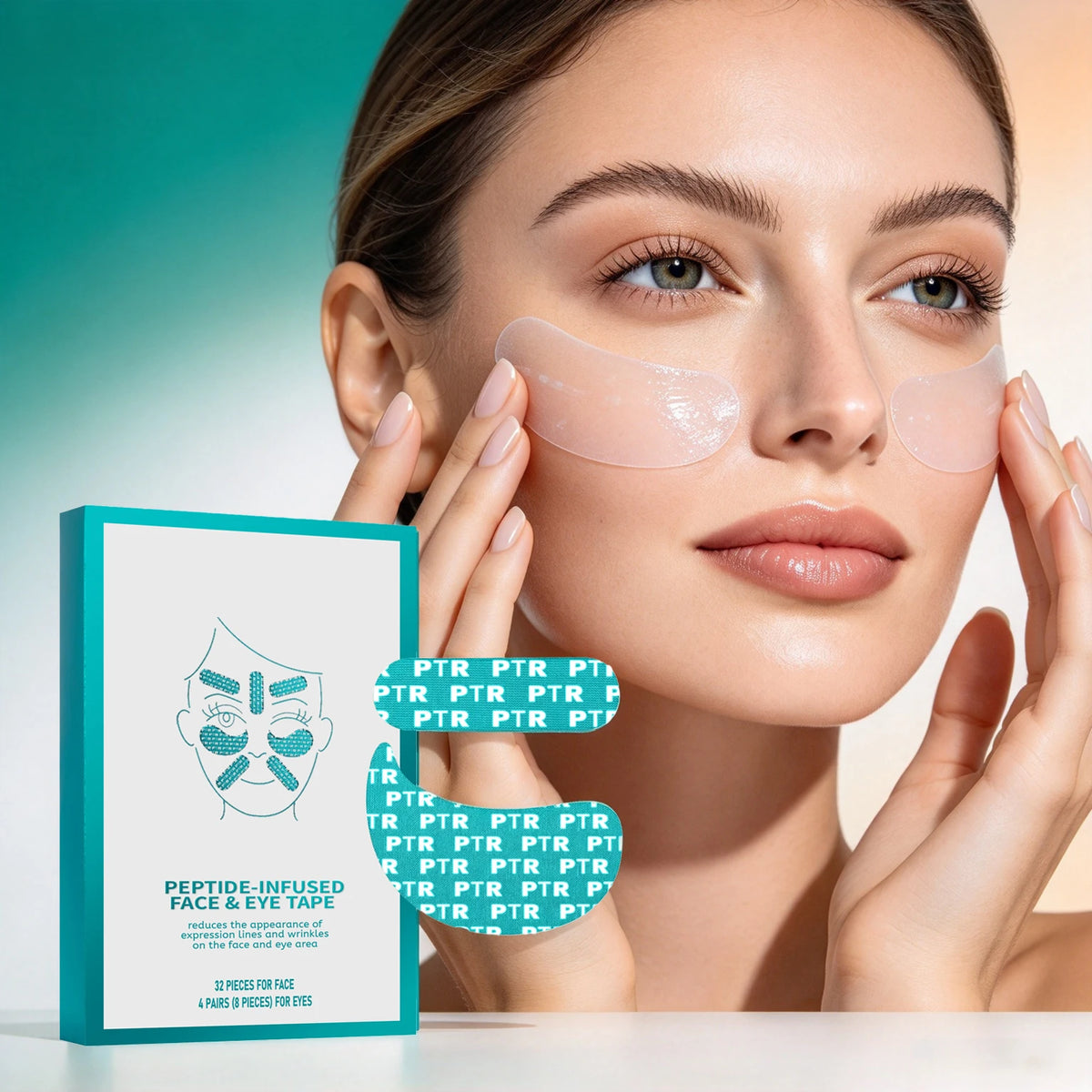 Gentle Moisturizing Facial and Eye Care Patches for Daily Care