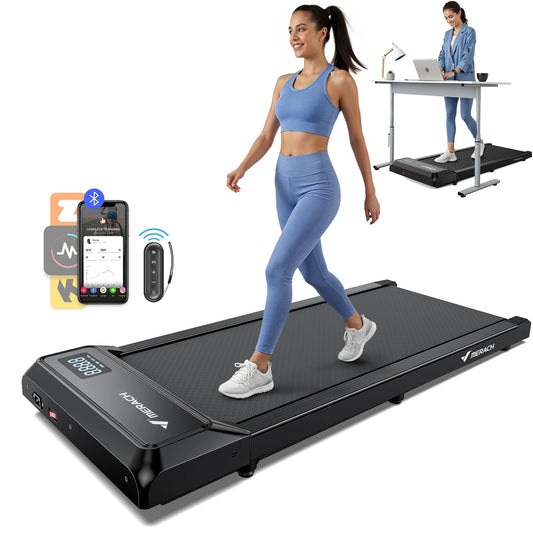 MERACH Under Desk Walking Pad Portable Treadmill With Remote Control