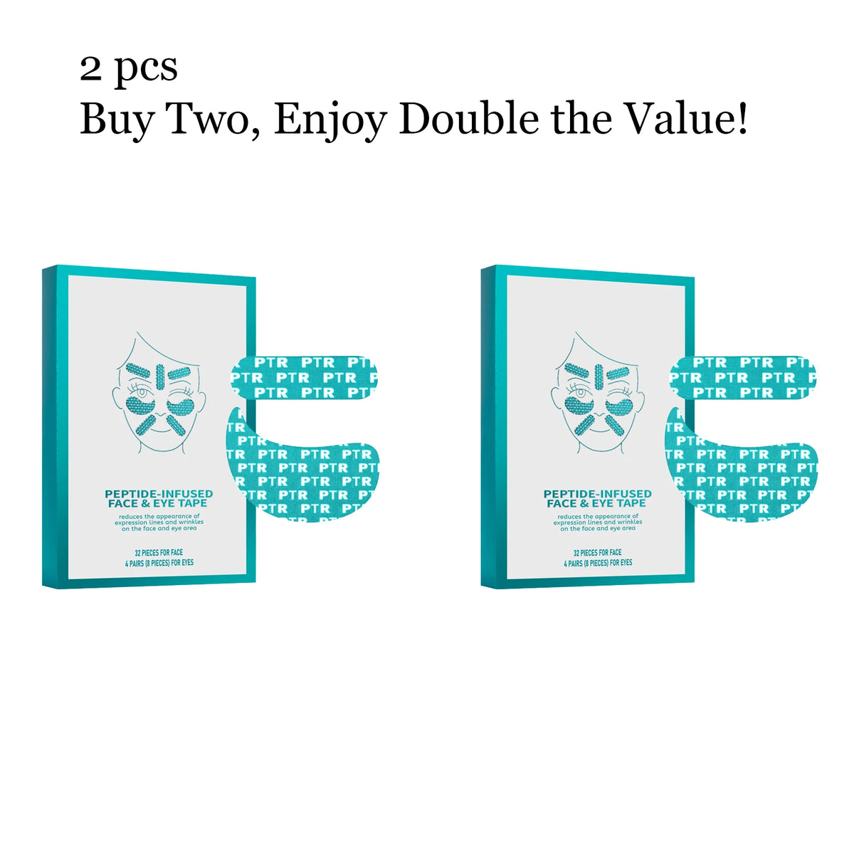 Gentle Moisturizing Facial and Eye Care Patches for Daily Care