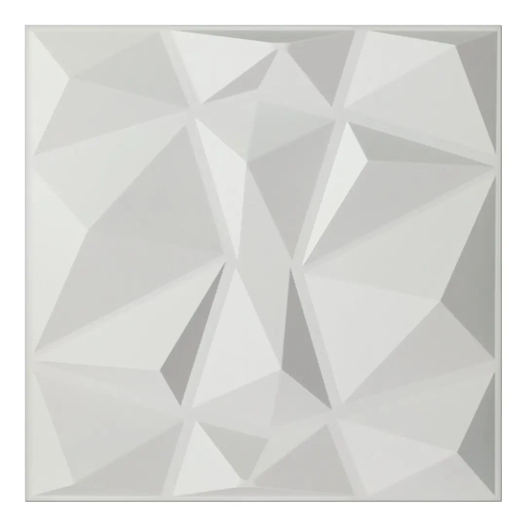 Art3d 3D PVC Wall Panels Diamond Relief Decor for Home