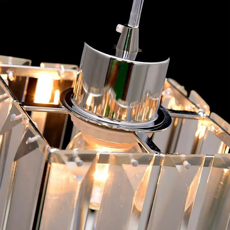 VETRULUS Modern K9 Crystal Ceiling Chandelier Pendant Light