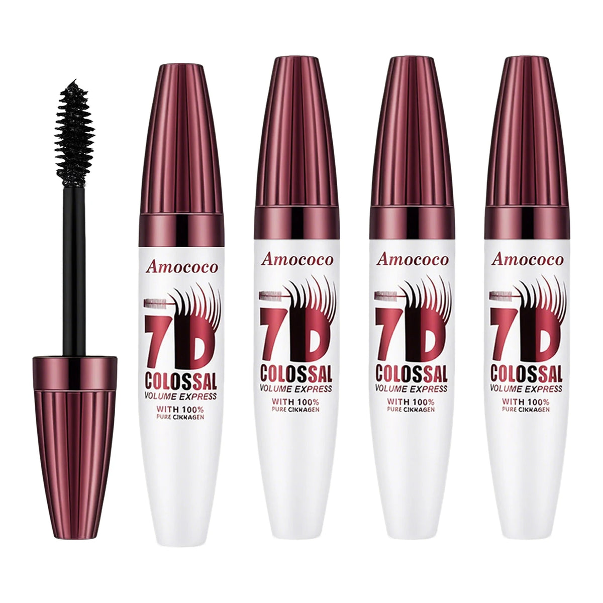 AMOCOCO 7D Volumizing Mascara For Longer Fuller Lashes