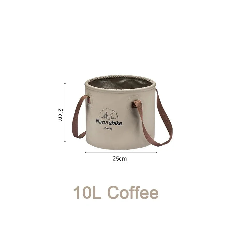 Naturehike Foldable Waterproof Outdoor Bucket for Camping Travel and Fishing