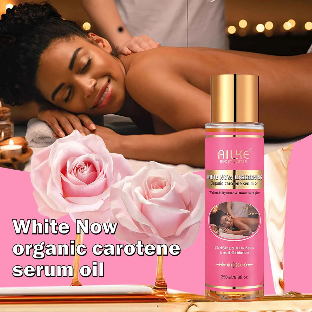 AILKE Natural Skin Brightening Set for Dark Spots and Acne