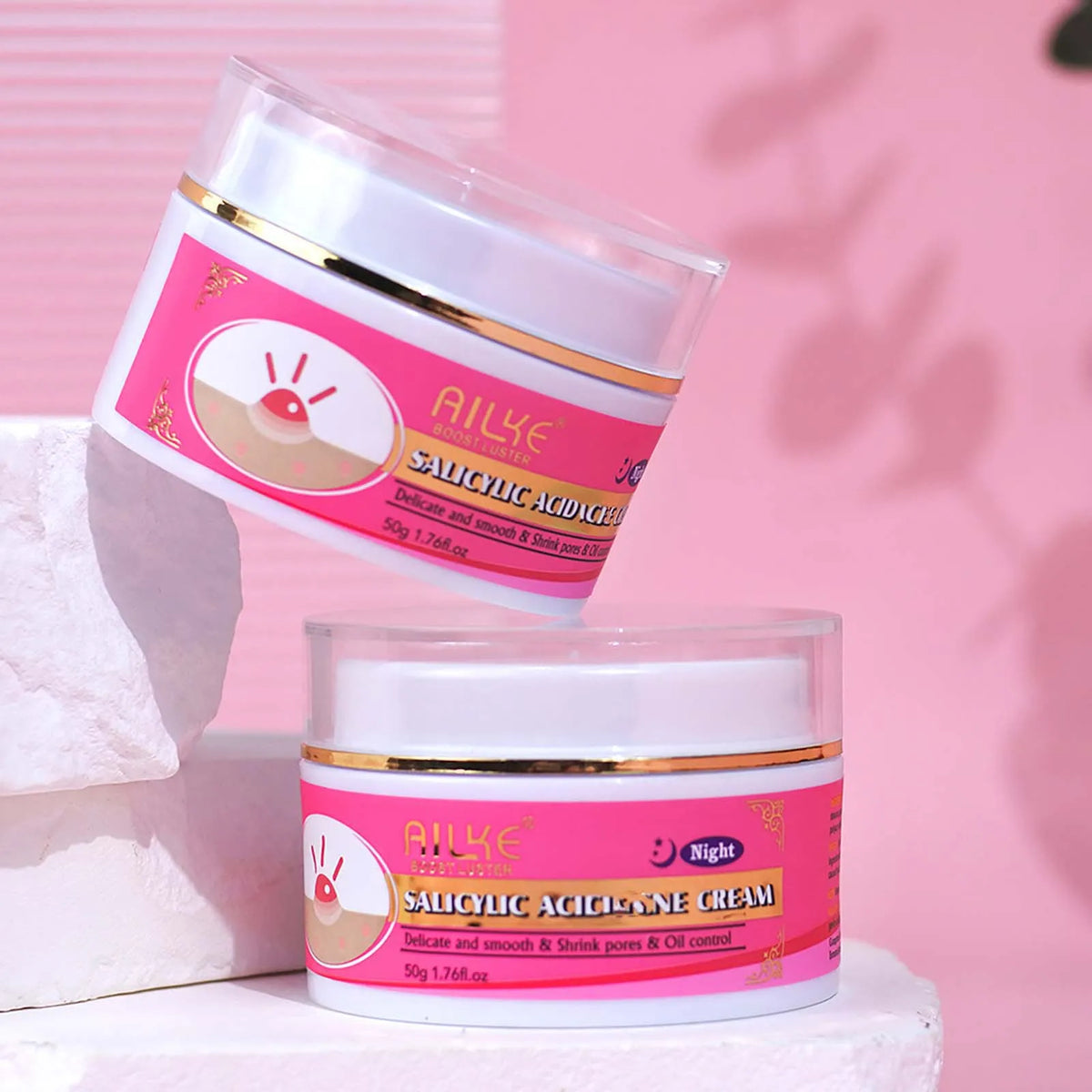 AILKE Natural Skin Brightening Set for Dark Spots and Acne