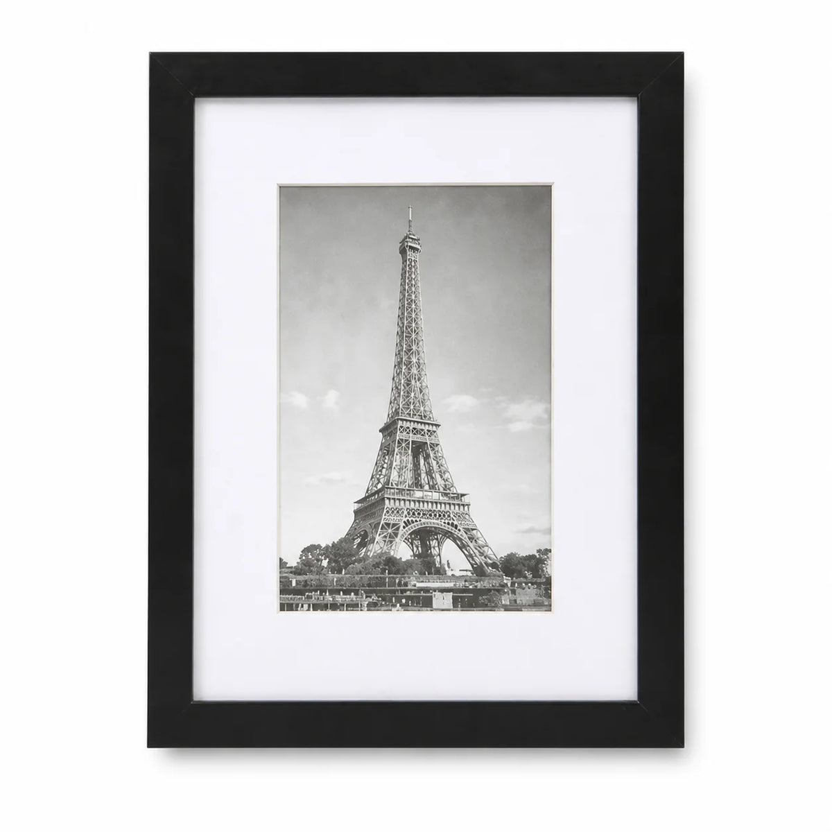 Eiffel Tower Picture Frame With Protective Plexiglass Wall Art Decor