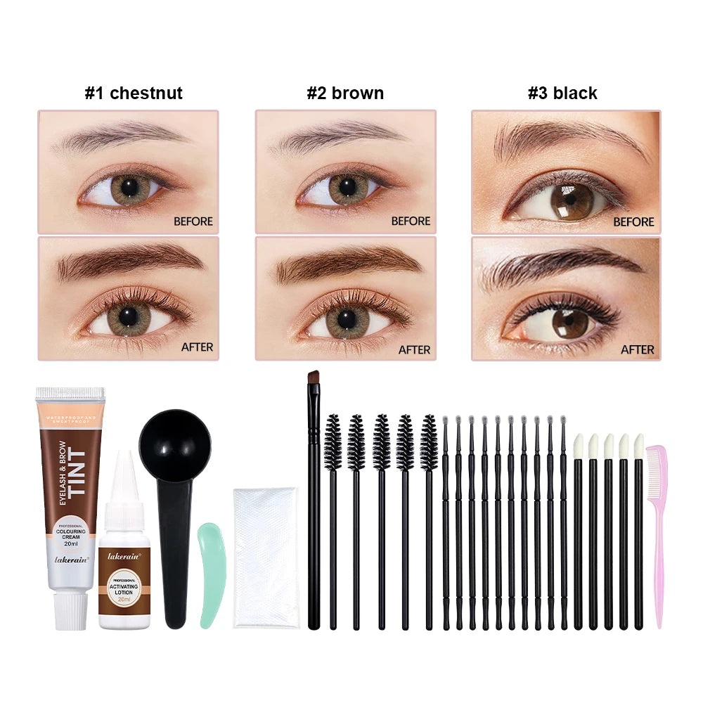 ibcccndc Eyelash Lift and Tint Kit for Salon or Home Use