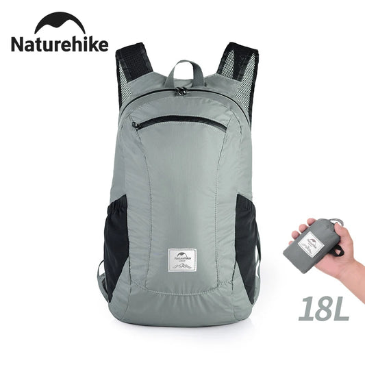 Naturehike Ultralight Waterproof Folding Backpack for Hiking and Camping
