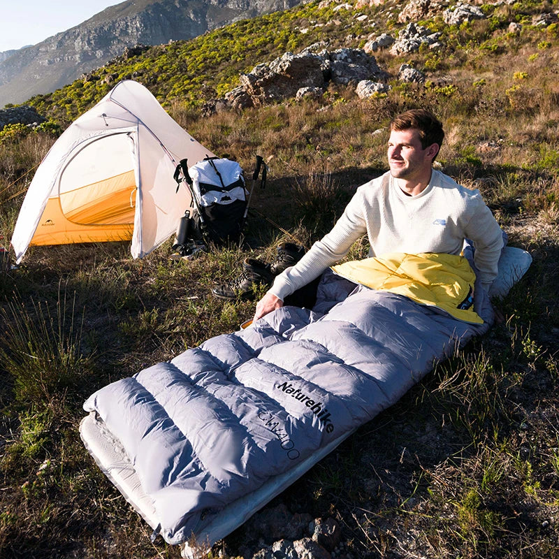 Naturehike Ultralight Duck Down Four Season Sleeping Bag for Camping