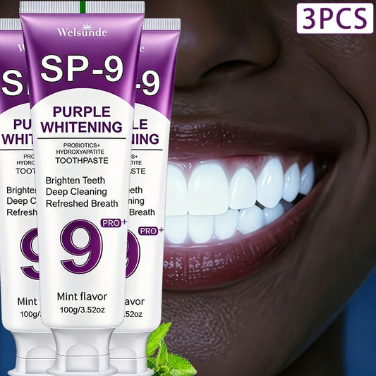 Welsunde Hydroxyapatite Whitening Toothpaste for Fresh Breath and Gum Health