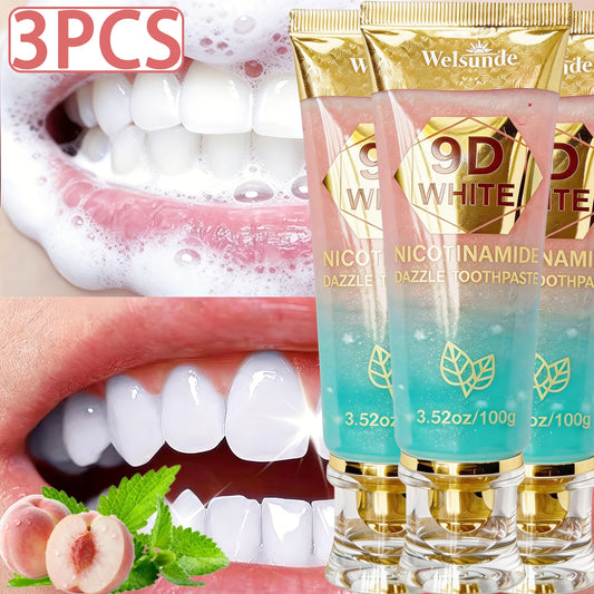 Welsunde Whitening Toothpaste With Hydroxyapatite For Fresh Breath