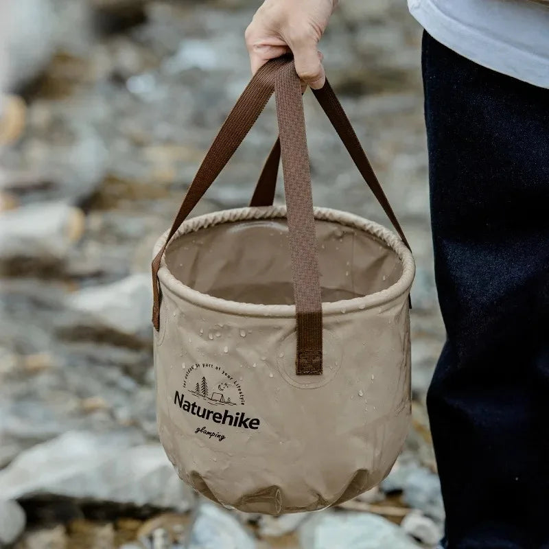 Naturehike Foldable Waterproof Outdoor Bucket for Camping Travel and Fishing