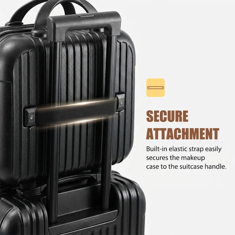 Hardside Luggage Set With TSA Lock, USB Port And Silent Spinners