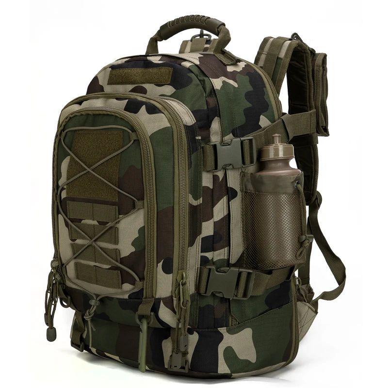 LQARMY Tactical Military Backpack for Hiking Camping and Outdoor Travel