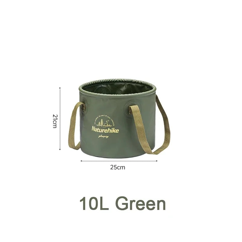 Naturehike Foldable Waterproof Outdoor Bucket for Camping Travel and Fishing
