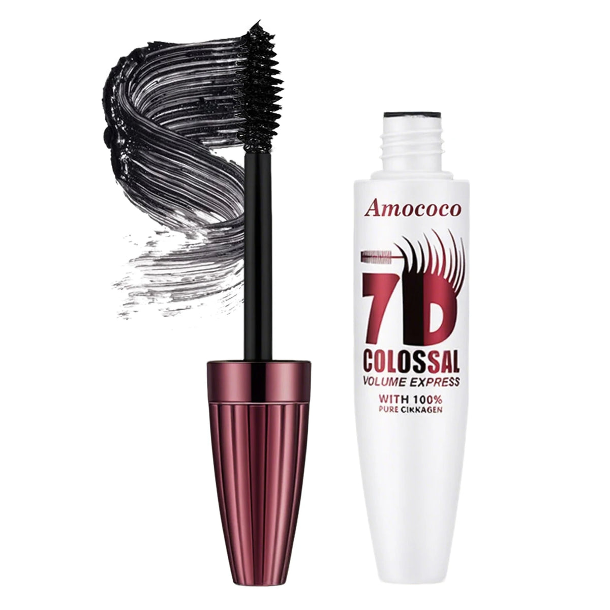AMOCOCO 7D Volumizing Mascara For Longer Fuller Lashes
