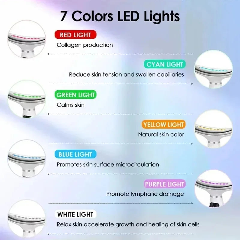 Neck And Face Lifting Massager With LED Photon Therapy