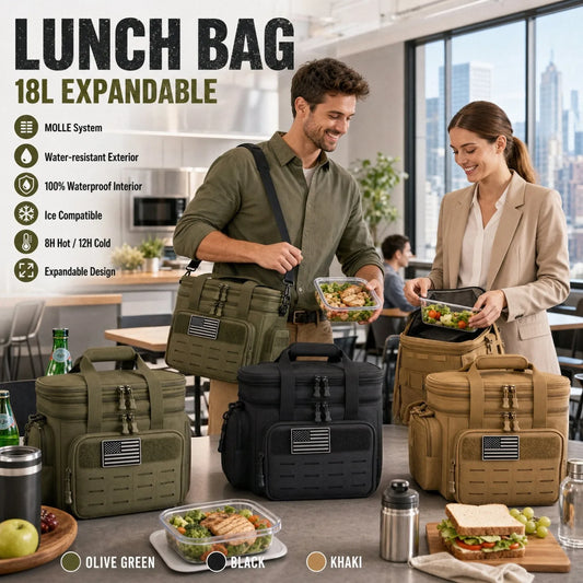 ReFire Gear Tactical Insulated Lunch Cooler Bag Leakproof Thermal