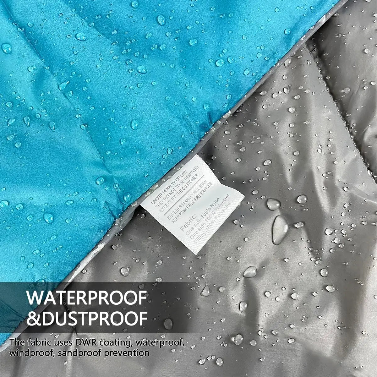Portable Waterproof Camping Blanket for Hiking Picnics and Car Trips