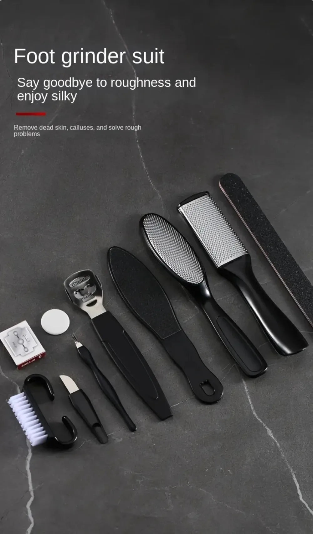 Professional Stainless Steel Clippers Set for Thick and Ingrown Nails