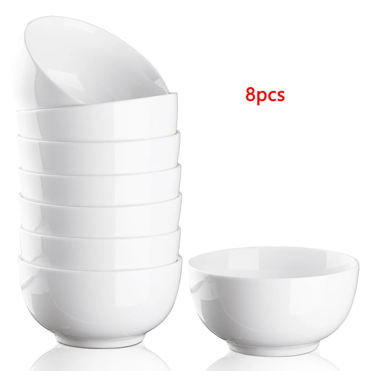 Microwave Safe Ceramic Bowls for Cereal Soup Salad and Pasta
