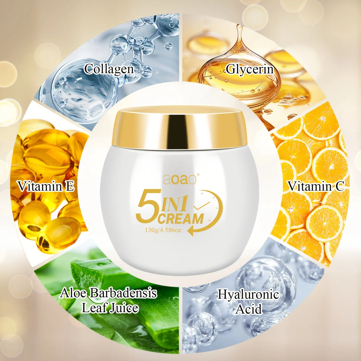 Aoao Collagen Moisturizing Cream With Centella And Niacinamide