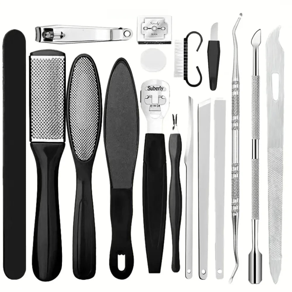 Professional Stainless Steel Clippers Set for Thick and Ingrown Nails