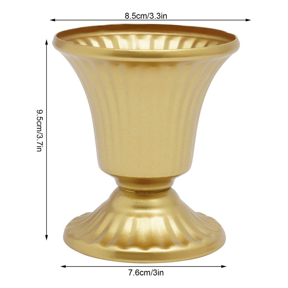 Wedding Trumpet Flower Vases for Table Centerpieces and Party Decor