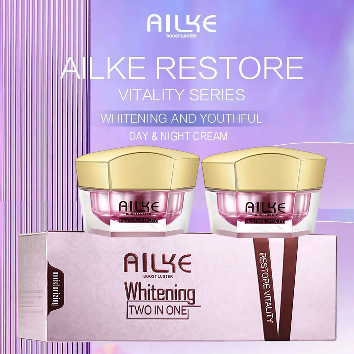 AILKE Brightening Facial Cream For Even Tone And Spot Care