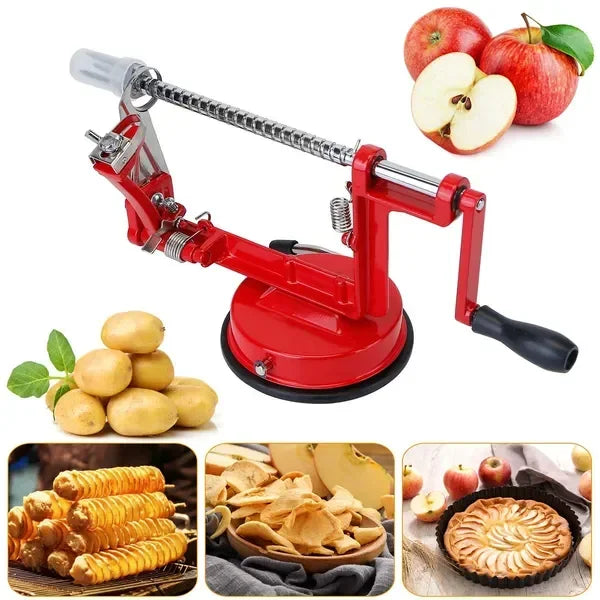 Manual 3 In 1 Apple Peeler, Potato Slicer And Corer
