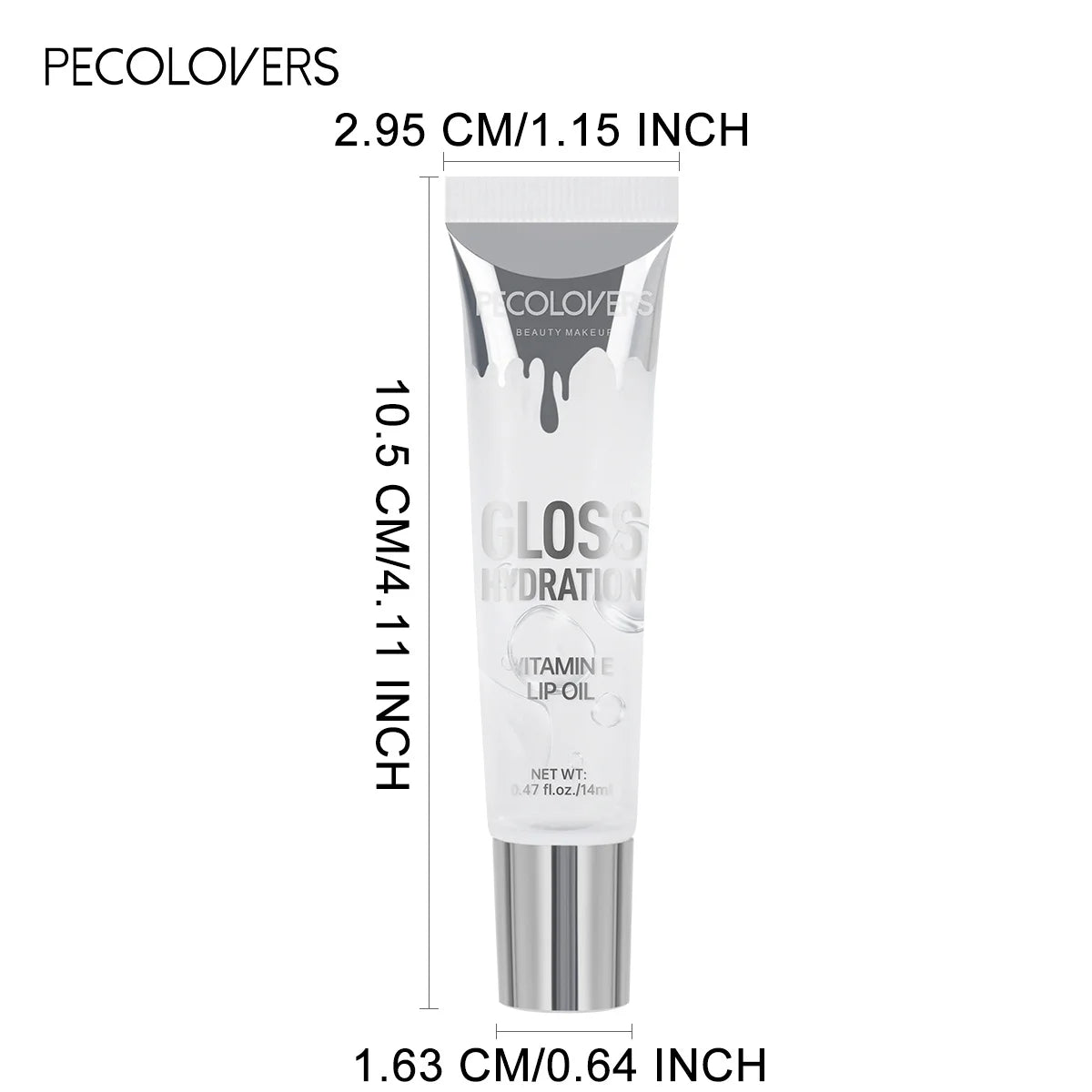 Moisturizing Lip Oil Gloss Kit With Non Sticky Translucent Shine